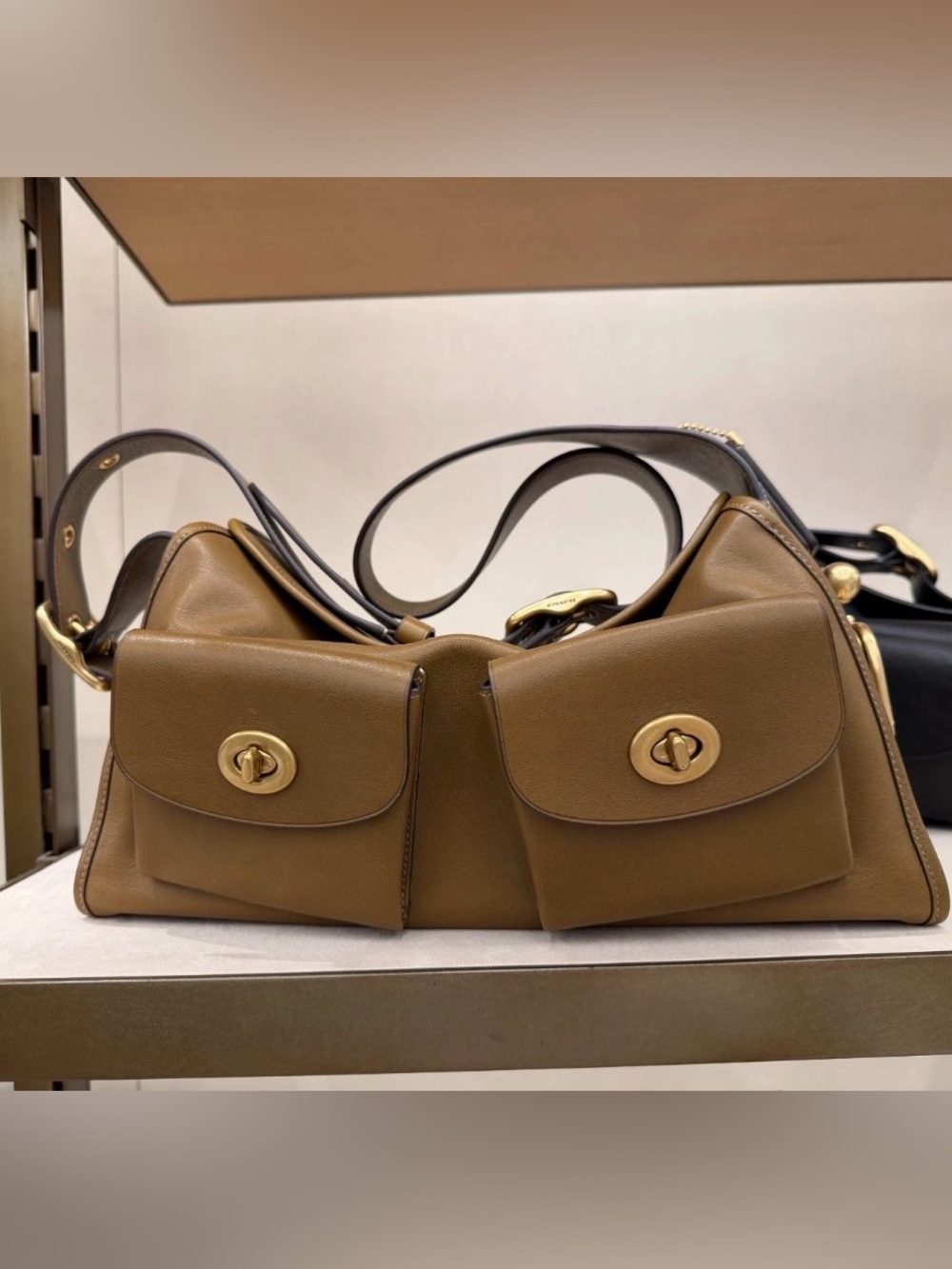 Coach Turnlock Haversack - Muted Olive